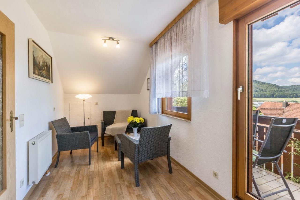 Ferienwohnung Haus Am Wald Messstetten Exterior photo